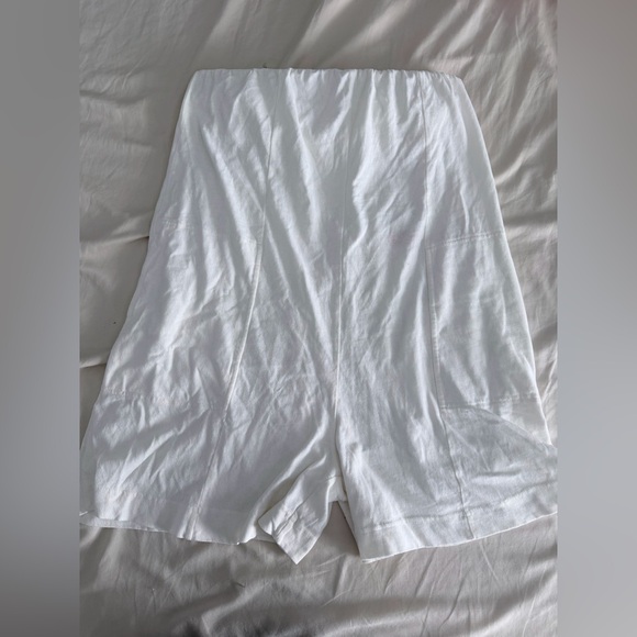 Free people adalee white tube sleeveless romper nwt xs - Picture 2 of 2